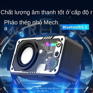 Loa Bluetooth trong suốt trong suốt- Loa Bluetooth-Speaker-Coloring Âm thanh pháo thép nhỏ