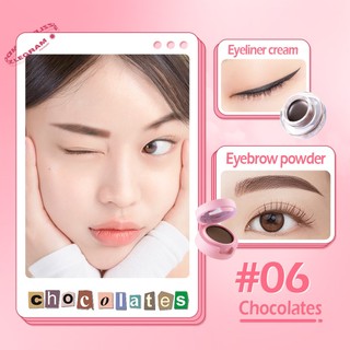 Bột kẻ mày SANIYE E028 chống thấm nước thời trang