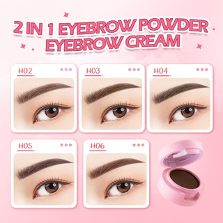Bột kẻ mày SANIYE E028 chống thấm nước thời trang