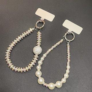 Vòng tay vỏ điện thoại di động thời trang, di động, vàng lấp lánh, Instagram phổ thông, nổi tiếng trên internet, vòng tay ngắn, dễ thương và bền bỉ của Nhật Bản và Hàn Quốc