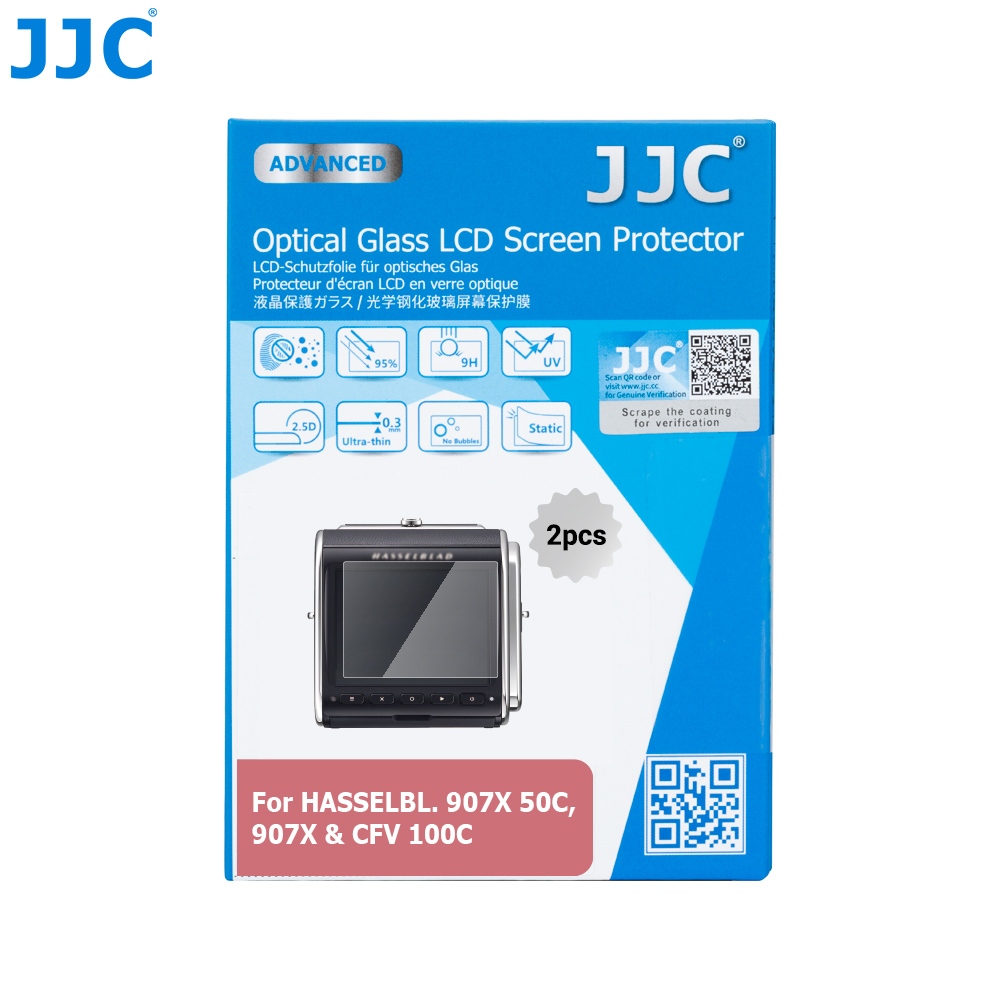 JJC Kính cường lực bảo vệ màn hình cho máy ảnh Hasselblad 907X & CFV 100C & 907X 50C & X2D II 100C C