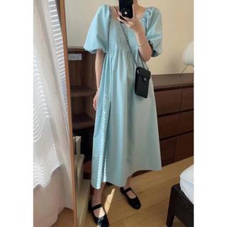 Qianqian Bán Chạy Nữ Pháp Retro Váy Dài Nữ Mùa Hè Phong Cách Mới Tính Khí Eo Eo Eo Ôm Hơn Nhìn Cao Cấp Niche Thiết Kế Đầm Khuyến Mãi Tóc Thẳng