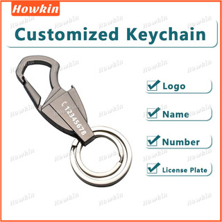  Móc khóa cá nhân khắc tên tùy chỉnh Số điện thoại Móc khóa xe máy ô tô - DZ04