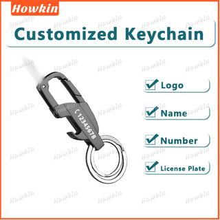  Móc khóa cá nhân khắc tên tùy chỉnh Số điện thoại Móc khóa xe máy ô tô - DZ12
