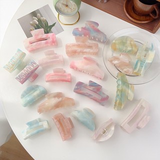 Kẹp tóc công chúa nàng tiên cá đổi màu, acrylic, phụ kiện thời trang nữ, buộc tóc ngọt ngào