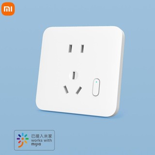Ổ cắm tường thông minh Xiaomi Ổ cắm tường không dây Ổ cắm kết nối lưới Bluetooth hoạt động cho ứng dụng MIJIAHome
