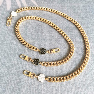  Túi Nữ Dây Đeo Phụ Kiện Dây Xích Thời Trang Cao Cấp Vàng 13MM Có Dây Xích Hoa Dây Đeo Túi Phụ Kiện Túi Dây Xích Dày Tất Cả Trận Đấu Dây Đeo Túi Có Thể Thay Thế Dây Đeo Dây Xích 