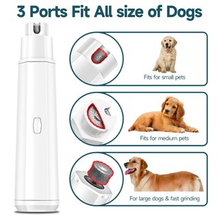 TOGEWITHU Máy làm móng 3 tốc độ không đau dành cho thú cưng