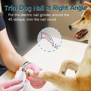 TOGEWITHU Máy làm móng 3 tốc độ không đau dành cho thú cưng