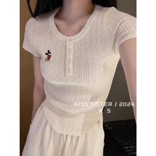 Thiết kế thích hợp thêu Hàn Quốc Đồ dệt kim bột chiên xoắn