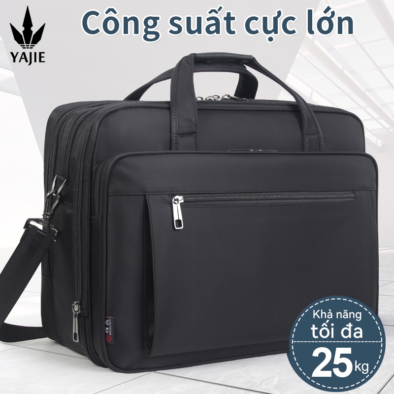Túi đựng tài liệu công sở dung lượng lớn nam vải chống thấm nước 15,6 inch 17 inch 19 inch túi đựng máy tính xách tay Oxford túi tài liệu làm việc túi chính thức túi văn phòng túi hội nghị chuyến công tác