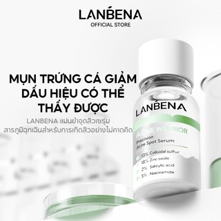 Chấm Mụn LANBENA Hỗ Trợ Giảm Mụn, Xẹp Mụn Trứng cá/Mụn Mủ/Mụn Nhọt Hiệu Quả  10ml