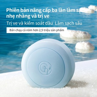  Sữa Rửa Mặt Trị Mụn Xà Phòng Thủ Công 100g Chứa 100% Chiết Xuất Muối Biển Giúp Làm Sáng Da Giảm Mụn Và Thâm Nám 