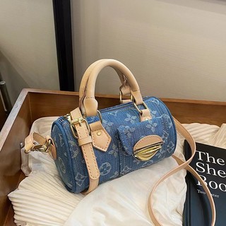 Túi xách Denim in hình thời trang Messenger một vai phù hợp