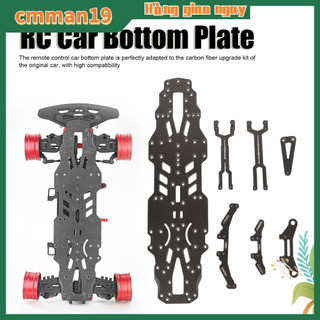 Phụ kiện tấm khung xe rc có độ linh hoạt cao bằng sợi carbon cho snrc r3g 1:10 station toa gowildcamping