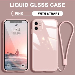 QIANZI Chống Sốc Cho for iphone 15 Pro Max 14pro Max 13 Pro Max 12 11 Pro Max X Xs Max Xr 8 7 Plus Se2020 6 ​​Ốp điện thoại viền silicon mềm 6S có mặt sau phủ gương