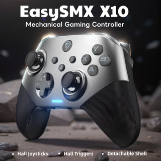 Bộ điều khiển hiệu ứng Hall EasySMX X10 , Bộ điều khiển Bluetooth không dây có điều khiển chuyển động cho PC / Switch / Phone
