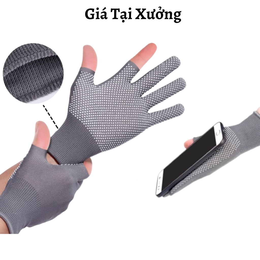 ⚡CM⚡Bao Tay Đa Năng Mỏng Nhẹ Co Giãn Linh Hoạt Có Hạt Chống Trơn Trượt Chống Nắng Đi Xe Máy