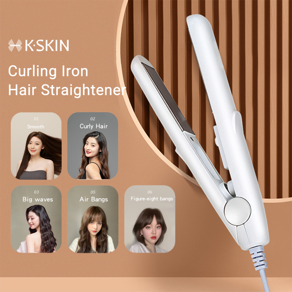 K·SKIN K7 Nẹp cuộn thẳng Mini dành cho nữ và nam giới Cuộn dây trực tiếp đa năng, Công suất thấp 19W