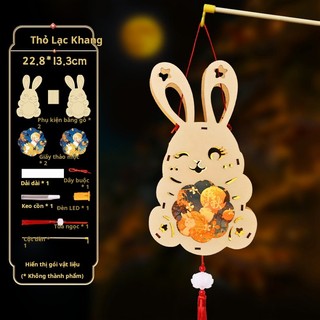 Lồng đèn con thỏ đèn lồng trung thu 2024