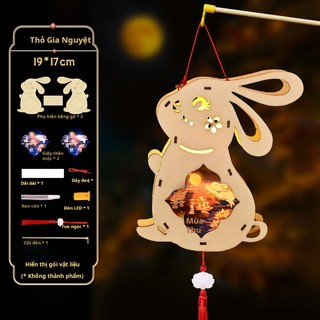 Lồng đèn con thỏ đèn lồng trung thu 2024