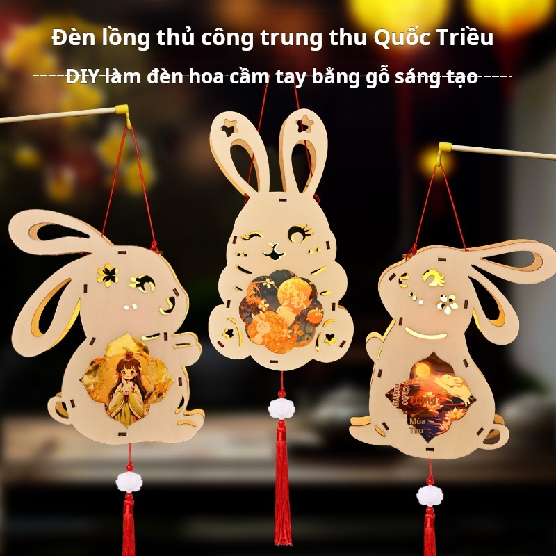 Lồng đèn con thỏ đèn lồng trung thu 2024