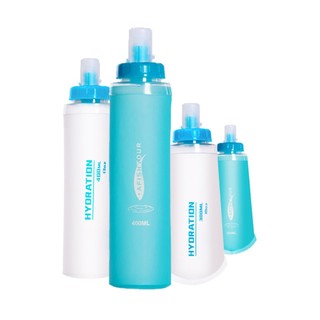 Tpu Chai Nước Mềm Marathon Đi Xe Đạp Leo Núi Hydrat Hóa Bàng Quang Có Thể Gập Lại Di Động Thể Thao Ngoài Trời Chai Nước