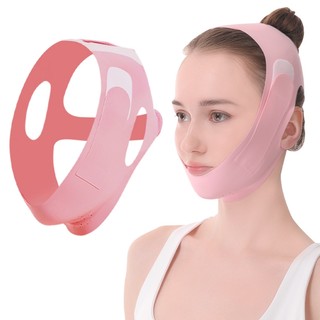 Junlaikang V Shape Mỏng Nâng Mặt Lên Shaper Mặt nạ Giảm Béo Dụng Cụ Massage Chống Nhăn Giảm Đôi cằm Băng Mặt