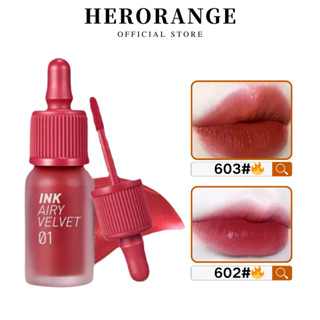 [Hàng mới về] Son Kem Lì INK VELVET nhung mờ Màu không khô Chống nước lâu trôi