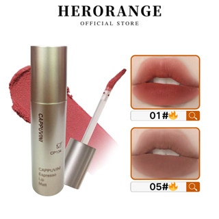Cappuvini Cô Đặc Môi Glaze Matte Lip Glaze Son Bóng Giá Rẻ Thu Đông Học Sinh Nữ Nhung Trang Điểm Trong Nước Son Môi