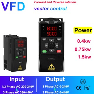 Máy bơm nước 220V 380v 220V 1hp Tiết kiệm VFD Biến tần Ổ đĩa chuyển đổi Bộ điều khiển tốc độ động cơ biến tần