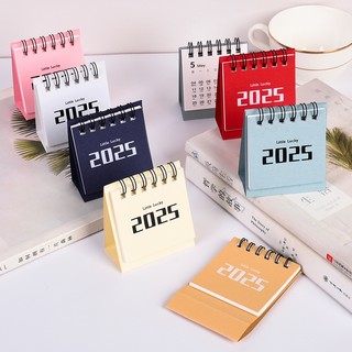 Di Động Mini 2025 Năm Để Bàn Lịch Lập Kế Hoạch Hàng Ngày Lịch Để Bàn Quà Tặng Nhỏ Văn Phòng Phẩm Cuộn Dây Lịch