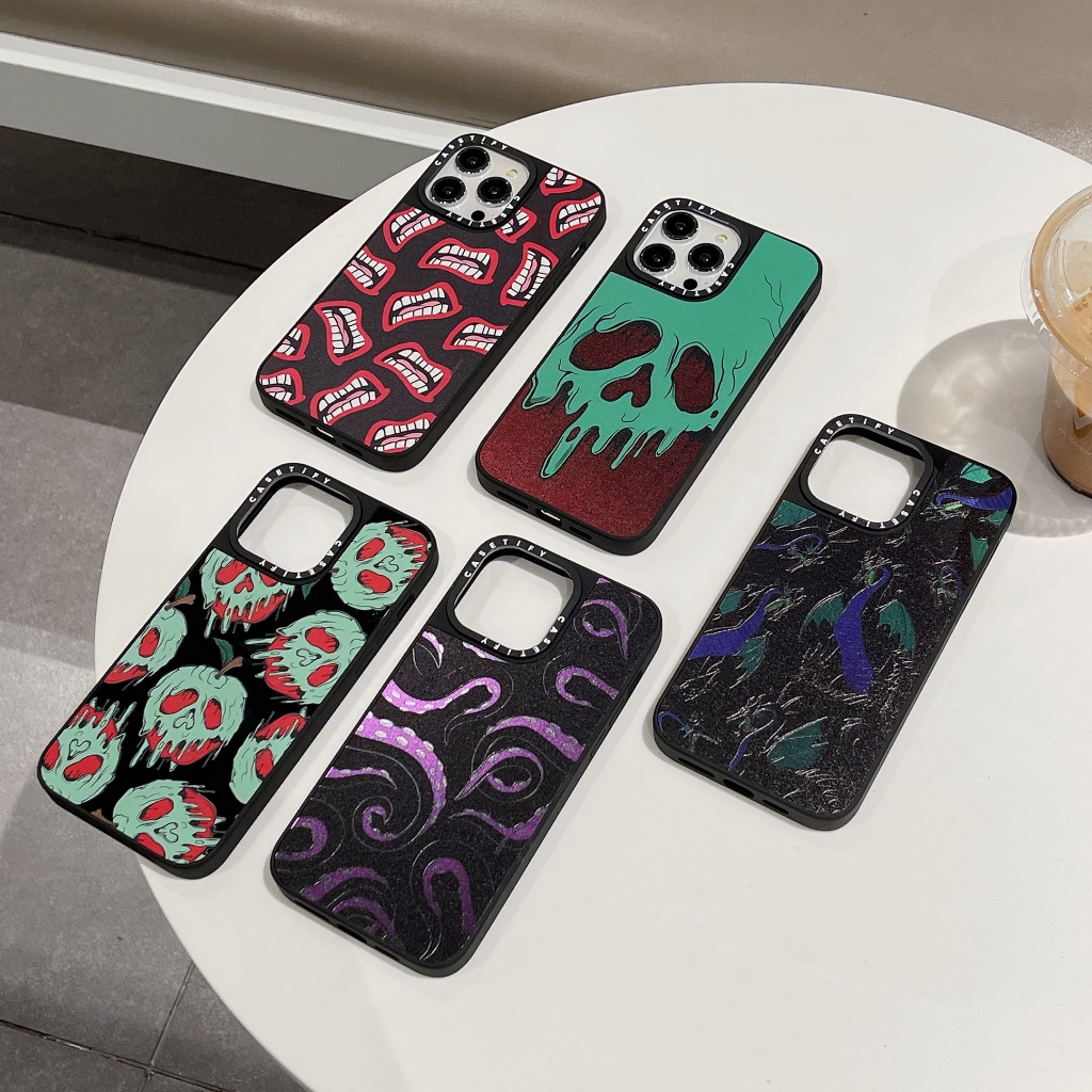 Ốp điện thoại gương Graffiti CASETIFY cho iphone 15 Pro Max 15 Plus 14 Pro Max 14Plus i14 13 Pro Max