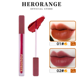 Kakashow Nhỏ Ống Mỏng Son Môi Sương Mượt Môi Glaze Nhung Matte Liptint Lip Gloss Liquid Lipstick