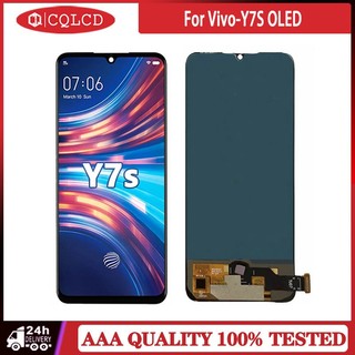 6,38 "oled lcd cho vivo s1 y7s z5 y9s iqoo neo màn hình cảm ứng v1907 v1913 v1921 v1945 bộ số hóa bảng điều khiển màn hình thay thế