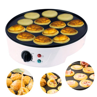 Máy làm bánh takoyaki18 Lỗ Máy Làm Takoyaki Di Động Mini Bạch Tuộc Bóng Chảo Nướng