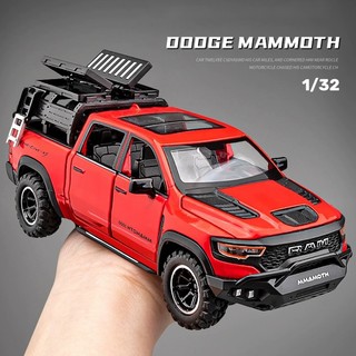  Tỉ Lệ 1: 32 Mammoth Pickup Hợp Kim Xe Mô Hình Diecast Xe Âm Thanh Ánh Sáng Xe Người Yêu Bộ Sưu Tập Trẻ Em Quà Tặng Sinh Nhật Kim Loại Đồ Chơi Bé Trai 