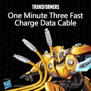 Cáp dữ liệu sạc nhanh Transformers TF-A03 Đa năng 3 trong 1 Nhiều dây USB