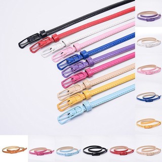 Thắt lưng mỏng nữ đầy màu sắc Thắt lưng thời trang