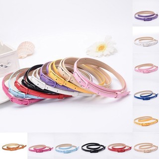 Thắt lưng mỏng nữ đầy màu sắc Thắt lưng thời trang
