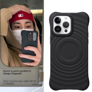 Ốp điện thoại mờ sóng từ tính cho iPhone 15 Pro Max 15 Pro 15 14 13 12 11 Pro Max Bảo hiểm toàn diện Vỏ mềm bảo vệ chống sốc