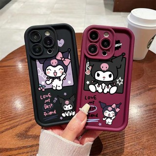 Ốp điện thoại và dây buộc hoạt hình dễ thương, Tương thích với iPhone 14 Pro Max 15 11 13 12 MINI XS X XR 6S 7 8 PLUS SE 2020, Vỏ bọc toàn bộ ống kính Silicon mềm