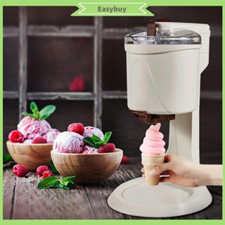 ▲Hoàn Toàn Tự Động Máy Làm Kem Trẻ Em Hộ Gia Đình Mini Đa Năng Nón CN Cắm 220V