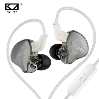  Kz EDC PRO HIFI Vòng động có dây trong tai tốt nhất với cáp âm thanh có thể tháo rời cho tai nghe giám sát ổ đĩa động lớn 