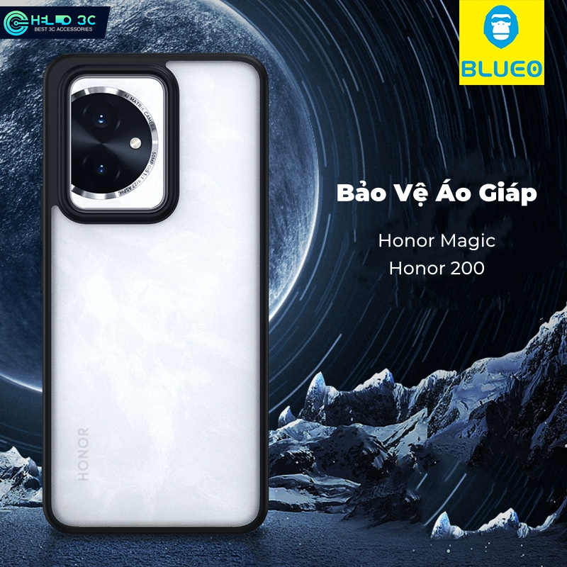 Ốp lưng Blueo cho Honor Magic 7/6,  Honor 200 Chống Sốc Chống Dấu Vân Tay cho ốp lưng Honor Magic 7 