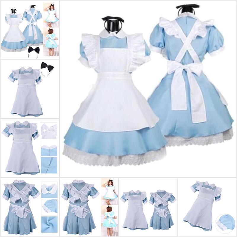váy cô gái alice cosplay cosplay anime loli