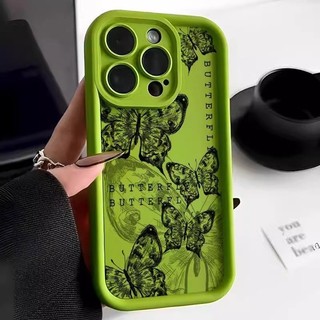 ốp lưng Infinix Note 40 4G Note 40 Pro 4G 5G Note 40 Pro Plus Zero 30 4G Note 11 Note 12 G88 Note 12i 2022 Silicone phong cách cổ bướm trường hợp điện thoại
