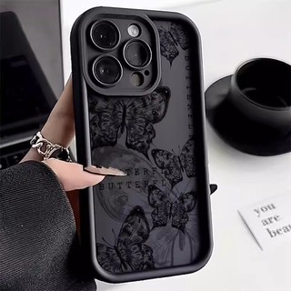 ốp lưng Infinix Note 40 4G Note 40 Pro 4G 5G Note 40 Pro Plus Zero 30 4G Note 11 Note 12 G88 Note 12i 2022 Silicone phong cách cổ bướm trường hợp điện thoại