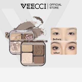 VEECCI Bảng Phấn Bắt Sáng Và Tạo Khối Tự Nhiên Lâu Trôi Chống Nước 8g