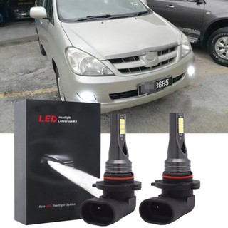 Bóng đèn LED phía trước màu trắng 6000K 12V-24V bộ 2 CHO Toyota Innova 2004 2005 2006 2007 2008 (Đèn sương mù)